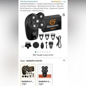 Baldie Groomie Pro Head Shaver